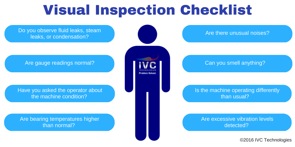 Are there unusual noises  - Visual Inspection the Original NDT Method