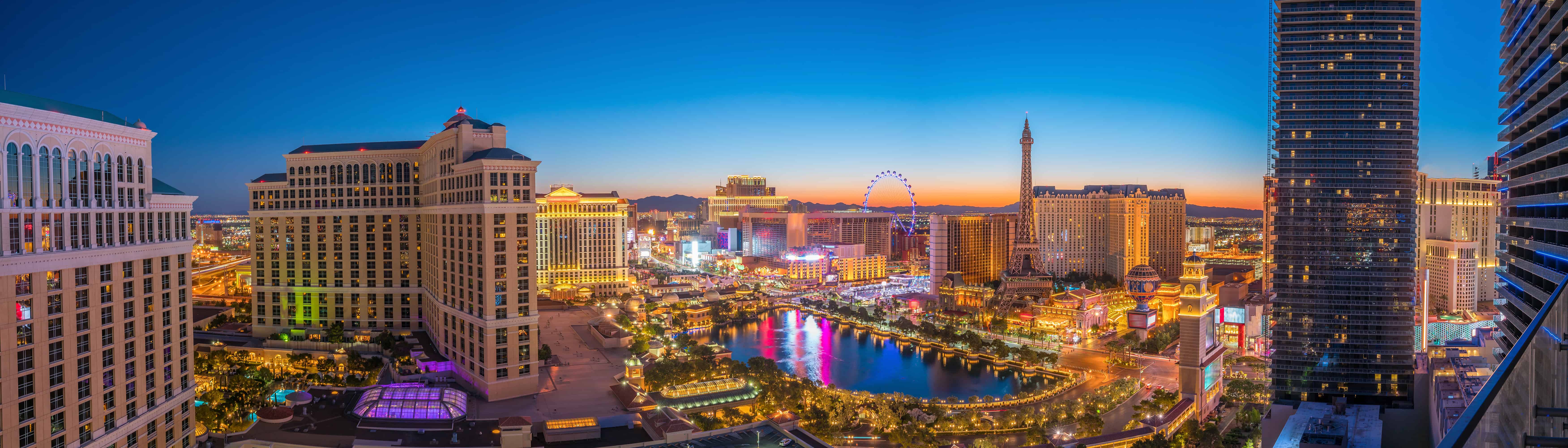Aerial view of Las Vegas strip | Vibration Analysis : Infrared : CBM